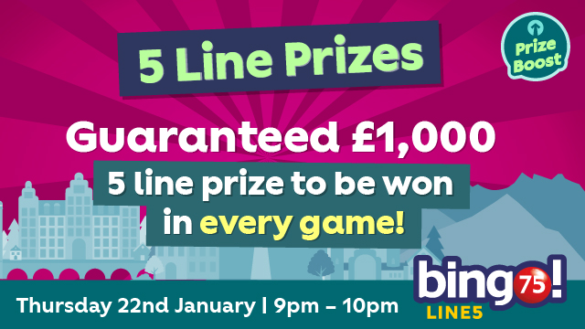 £1,000 5 Line Guarantee