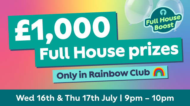 £1000 in Rainbow Club