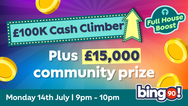 £100,000 Cash Climber 