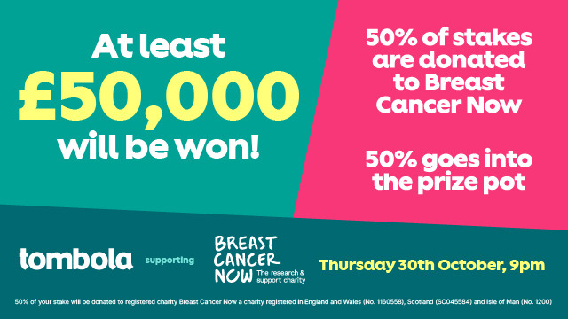 £50,000 Guaranteed Full House Prize!