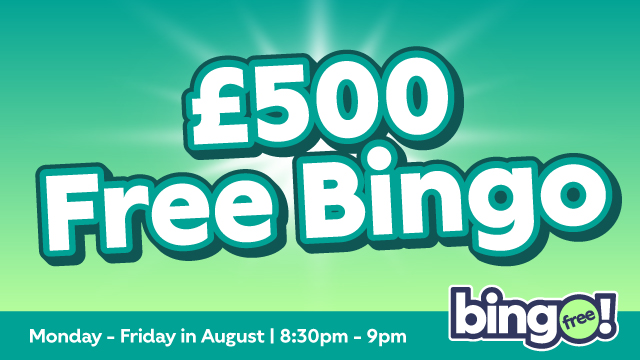  Five Free Games. Every Night.